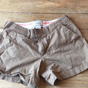 Khaki, old navy shorts